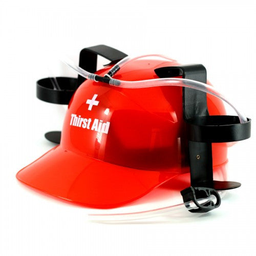 Thirst Aid Beer Helmet