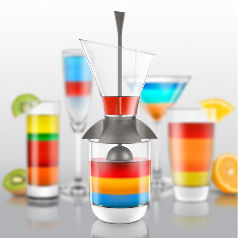 Rainbow Cocktail Layering Tool