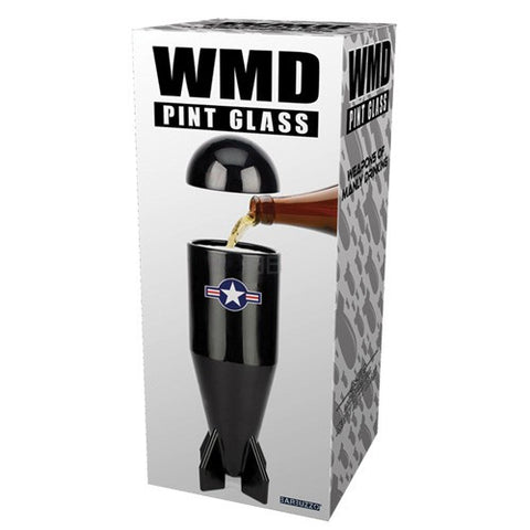 The Bomb WMD shaped Novelty Beer Glass