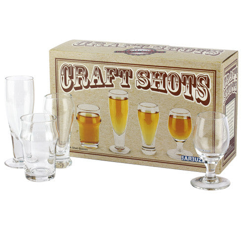 Craft Beer Shot Glasses