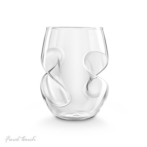 Final Touch Conundrum White Wine Glasses