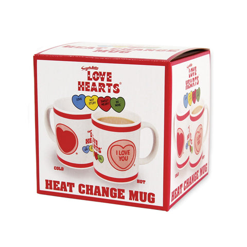 Love Hearts Heat Change Mug
