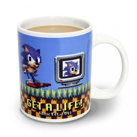 Sonic The Hedgehog - Get A  Life Mug