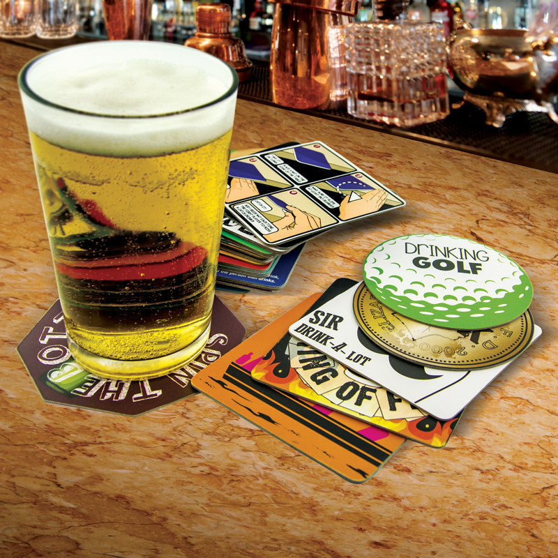 Drinking Game Bar Mats/Coasters