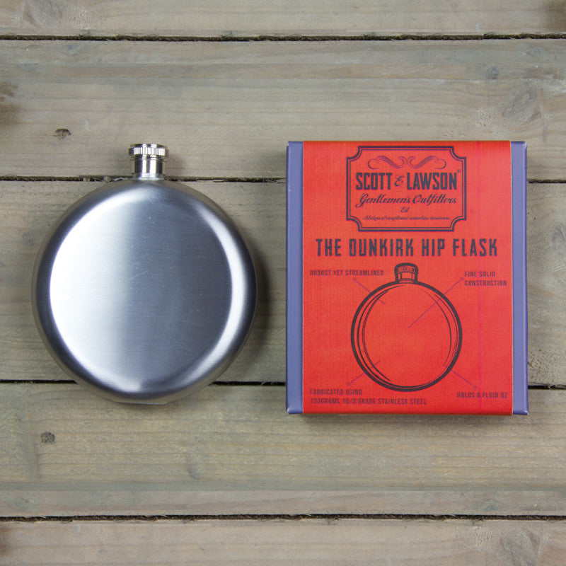 Scott & Lawson - The Dunkirk Hip Flask