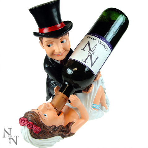 Bride and Groom Wine Bottle Holder