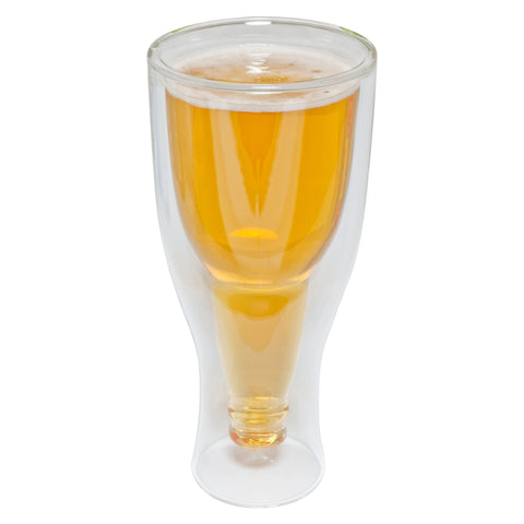 Upside Down Beer Glass