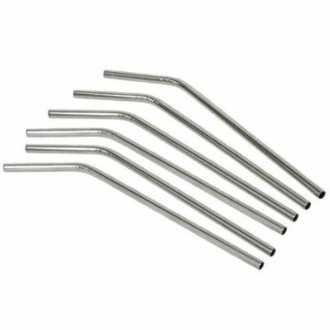 Stainless Steel Straws - 6 Pack