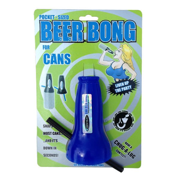 Beer Can Bong - Blue